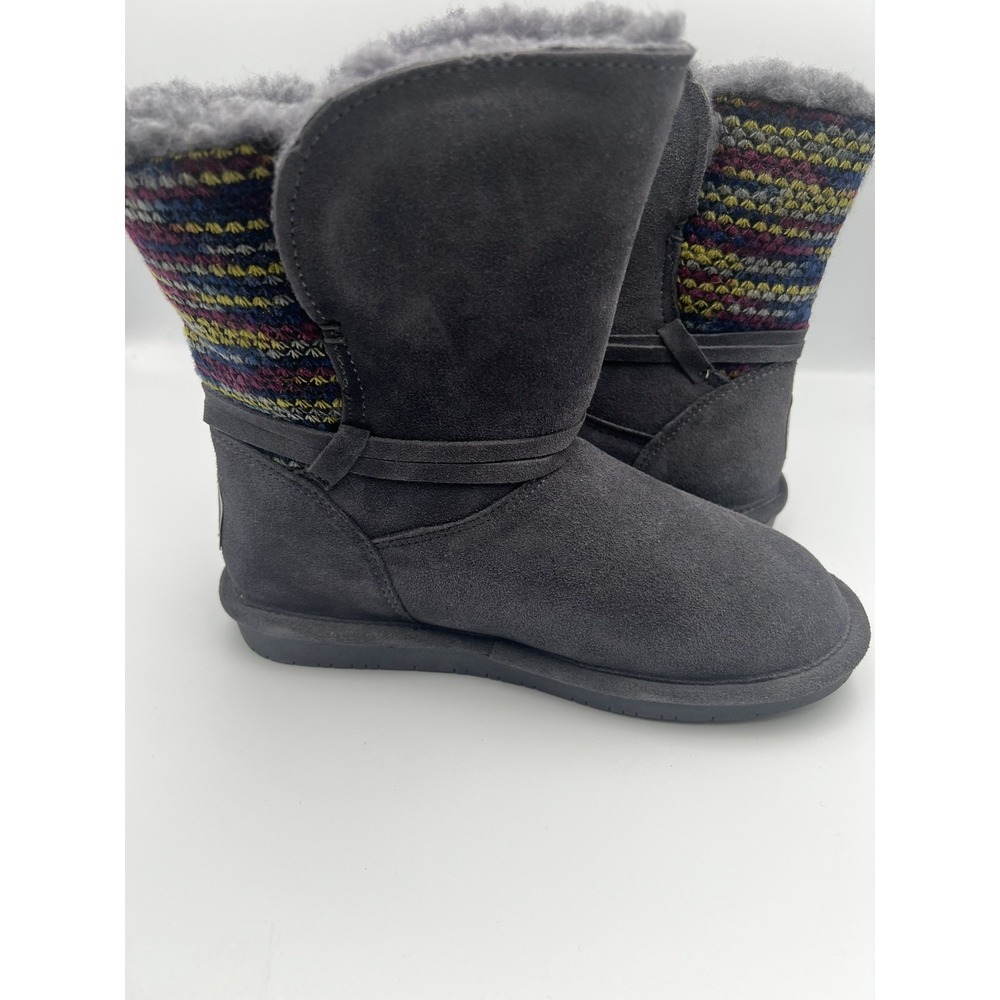 Bearpaw Maggie Boots women's size 7M Charcoal color - Picture 3 of 9